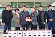 [홍성]군 딸기연구회, 50박스 기부