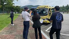 아산교육지원청, 하반기 관계기관 합동 어린이통학버스 안전점검
